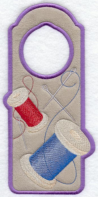 Sewing Room Door Hanger (In-the-Hoop)