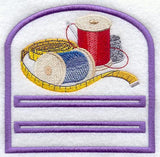 Sewing Room Notepad Holder (In-the-Hoop)