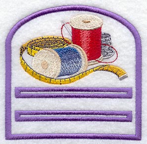 Sewing Room Notepad Holder (In-the-Hoop)