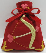 Cupid's Arrow Drawstring Bag (In-the-Hoop)