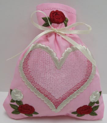 Valentine Elegance Drawstring Bag (In-the-Hoop)