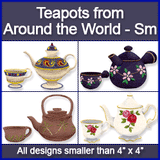 A Teapots from Around the World Design Pack