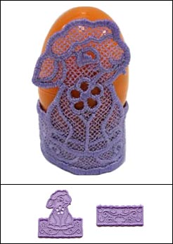 Lamb Egg Holder (Lace)