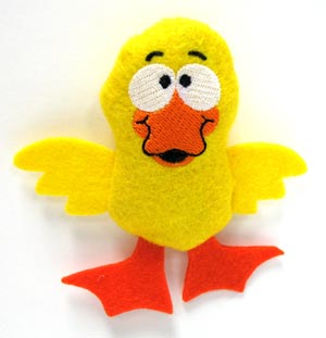 Funny Duckling Easter Stuffie (In-the-Hoop)