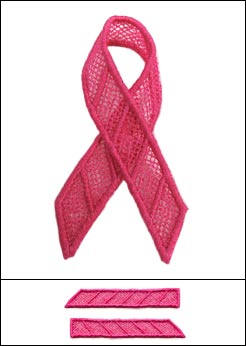 Awareness Ribbon (Lace)