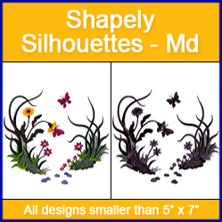 A Shapely Silhouettes Design Pack
