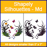 A Shapely Silhouettes Design Pack