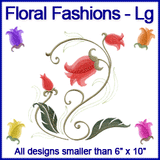 A Floral Fashions Design Pack