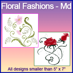 A Floral Fashions Design Pack