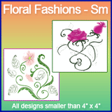 A Floral Fashions Design Pack