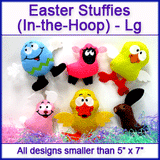 A Easter Stuffies (In-the-Hoop) Design Pack