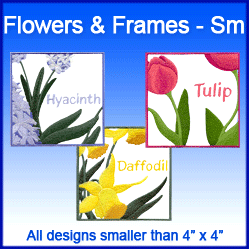A Flowers and Frames Design Pack