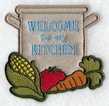 Welcome to My Kitchen Magnet (In-the-Hoop)
