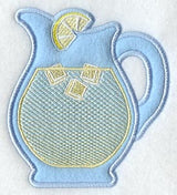 Lemonade Pitcher Magnet (In-the-Hoop)