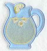 Lemonade Pitcher Magnet (In-the-Hoop)
