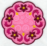 Floral Fancy Trivet (In-the-Hoop)