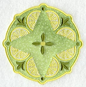 Slice of the Good Life Trivet (In-the-Hoop)