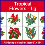 A Tropical Flowers Design Pack