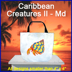 A Caribbean Creatures II Design Pack