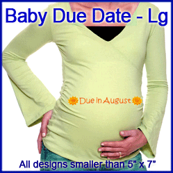A Baby Due Date Design Pack