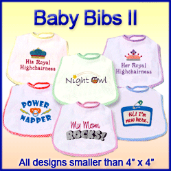 A Baby Bibs II Design Pack