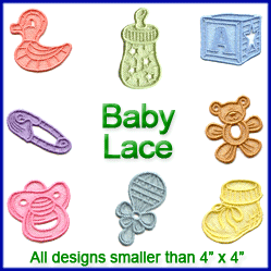 A Baby (Lace) Design Pack
