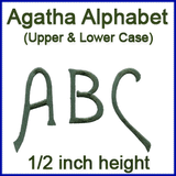 A Agatha Alphabet Design Pack