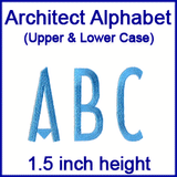 A Architect Alphabet Design Pack