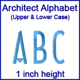 A Architect Alphabet Design Pack