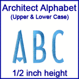 A Architect Alphabet Design Pack