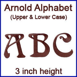 A Arnold Alphabet Design Pack