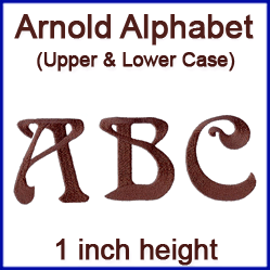 A Arnold Alphabet Design Pack