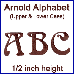 A Arnold Alphabet Design Pack