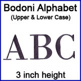 A Bodoni Alphabet Design Pack