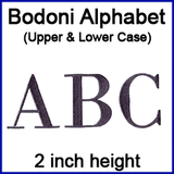 A Bodoni Alphabet Design Pack