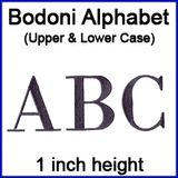 A Bodoni Alphabet Design Pack