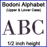 A Bodoni Alphabet Design Pack