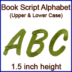 A Book Script Alphabet Design Pack
