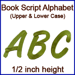 A Book Script Alphabet Design Pack