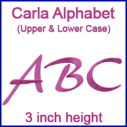 A Carla Alphabet Design Pack