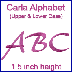 A Carla Alphabet Design Pack