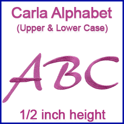 A Carla Alphabet Design Pack
