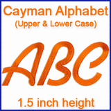 A Cayman Alphabet Design Pack