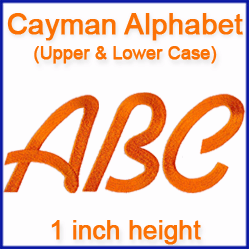 A Cayman Alphabet Design Pack