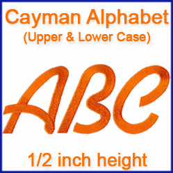 A Cayman Alphabet Design Pack