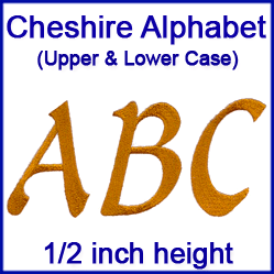 A Cheshire Alphabet Design Pack