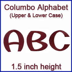 A Columbo Alphabet Design Pack