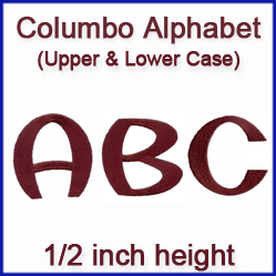 A Columbo Alphabet Design Pack