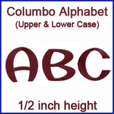 A Columbo Alphabet Design Pack