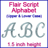 A Flair Script Alphabet Design Pack